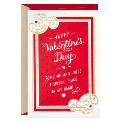 You Hold a Special Place in My Heart Valentine's Day Card for only USD 6.59 | Hallmark