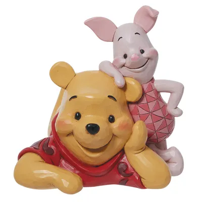 Jim Shore Disney Winnie the Pooh and Piglet Figurine, 5.25" for only USD 59.99 | Hallmark