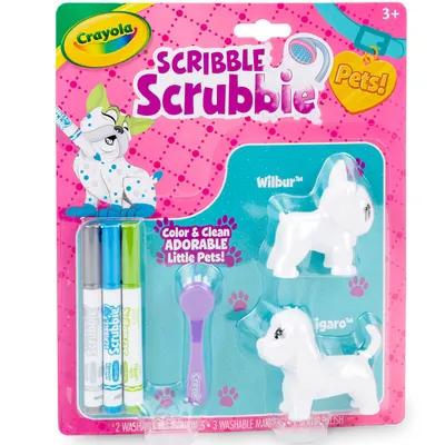 Crayola® Scribble Scrubbie Pets Dogs Coloring Set, 2-Count for only USD 9.99 | Hallmark