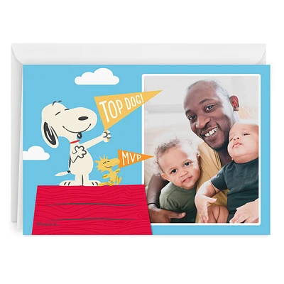 Personalized Peanuts® Snoopy Top Dog Photo Card for only USD 4.99 | Hallmark