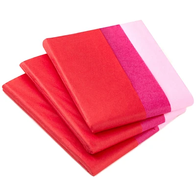 Red/Fuchsia/Pink 3-Pack Bulk Tissue Paper, 120 sheets for only USD 12.99 | Hallmark
