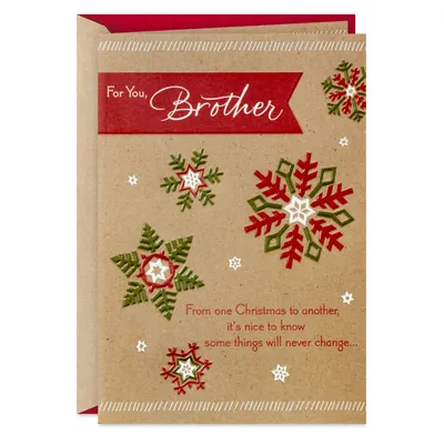 You're Always Loved Christmas Card for Brother for only USD 3.59 | Hallmark
