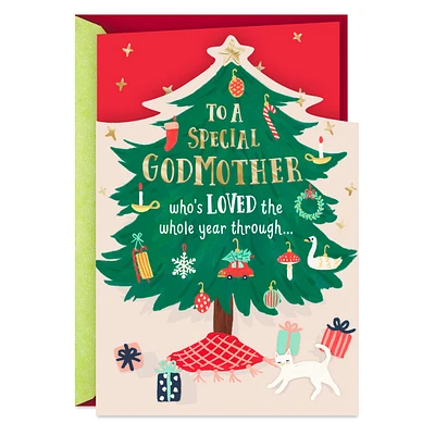 Counting My Blessings Christmas Card for Godmother for only USD 2.99 | Hallmark