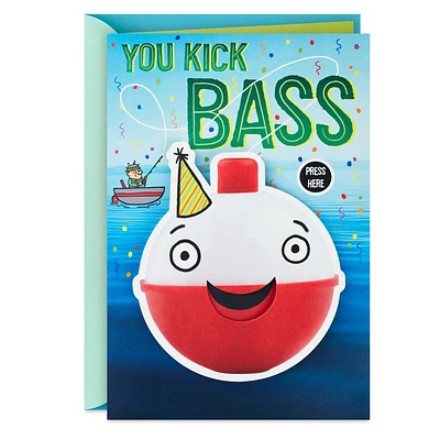 You Kick Bass Funny Musical Birthday Card for only USD 8.99 | Hallmark