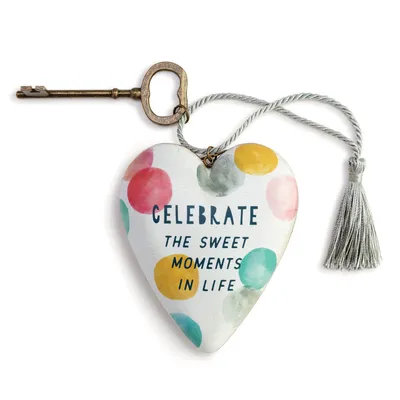 Demdaco Moments In Life Art Heart With Key Stand for only USD 19.99 | Hallmark