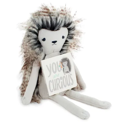 MopTops Porcupine Stuffed Animal With You Are Curious Board Book for only USD 34.99 | Hallmark