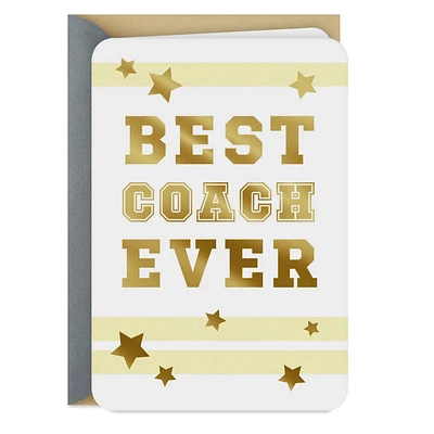 Best Coach Ever Thank-You Card for only USD 2.99 | Hallmark