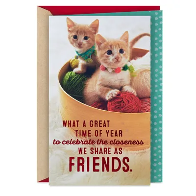 From the Same Litter Christmas Card for Friend for only USD 3.99 | Hallmark