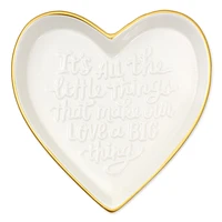 All the Little Things Heart-Shaped Trinket Dish for only USD 19.99 | Hallmark
