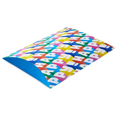 Angled All-Caps Happy Pillow Box for only USD 2.49 | Hallmark