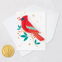 3.25" Mini Cardinal Beauty of the Season Christmas Card for only USD 3.99 | Hallmark