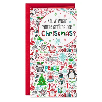 Whatever You Want Money Holder Christmas Card for only USD 2.00 | Hallmark