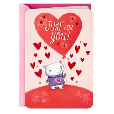 Happy Thoughts and Lots of Love Valentine's Day Card for only USD 2.99 | Hallmark