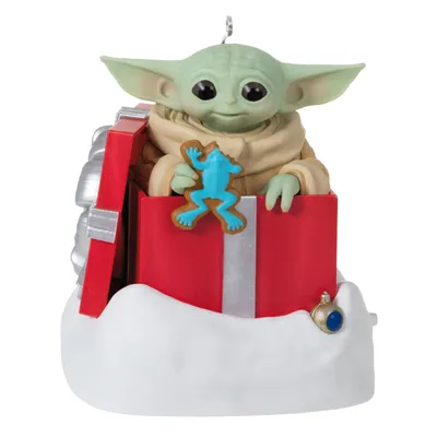 Star Wars: The Mandalorian™ Grogu™ Greetings Ornament With Sound and Motion for only USD 39.99 | Hallmark