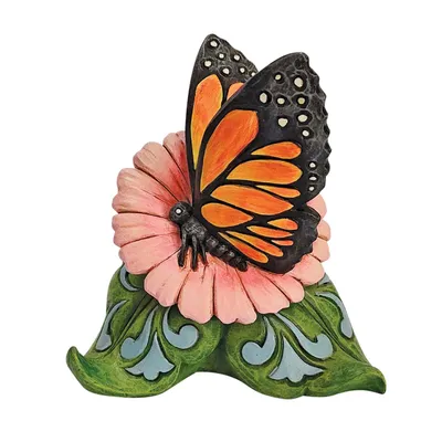 Jim Shore Mini Monarch Butterfly Figurine, 4" for only USD 29.99 | Hallmark
