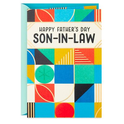 Great Dad and Friend Father's Day Card for Son-in-Law