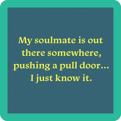 Drinks on Me Soulmate Funny Coaster for only USD 4.99 | Hallmark