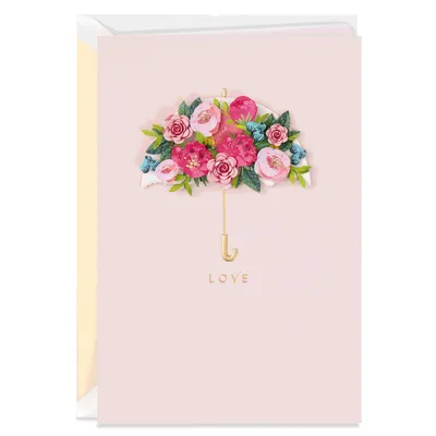 Showered With Loving Wishes Bridal Shower Card for only USD 6.99 | Hallmark