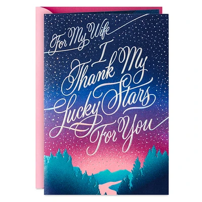 I Thank My Lucky Stars For You Musical Pop-Up Mother's Day Card for Wife for only USD 7.99 | Hallmark