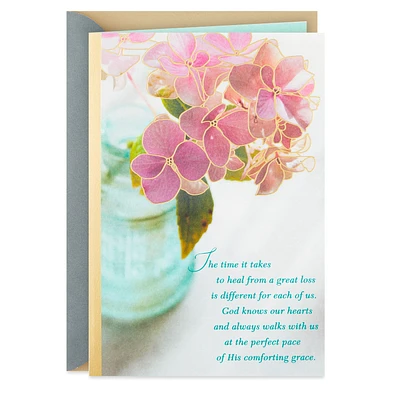 God Walks With Us Religious Sympathy Card for only USD 2.99 | Hallmark