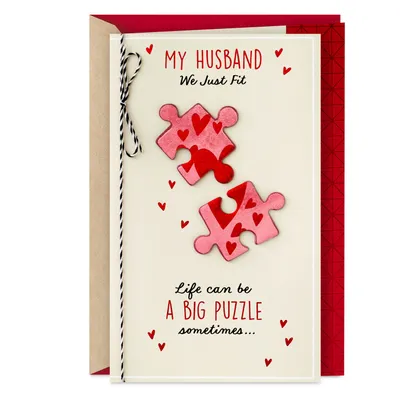 We Just Fit Valentine's Day Card for Husband for only USD 7.59 | Hallmark