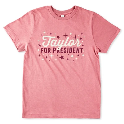 Taylor for President Pink Kids' T-Shirt for only USD 29.99 | Hallmark