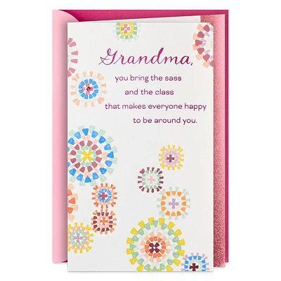 You Bring the Sass and Class Mother's Day Card for Grandma for only USD 5.59 | Hallmark