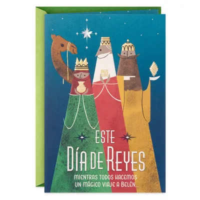 Magical Journey Spanish-Language Three Kings Day Card for only USD 3.99 | Hallmark