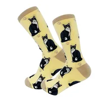 E&S Pets Tuxedo Cat Novelty Crew Socks for only USD 11.99 | Hallmark