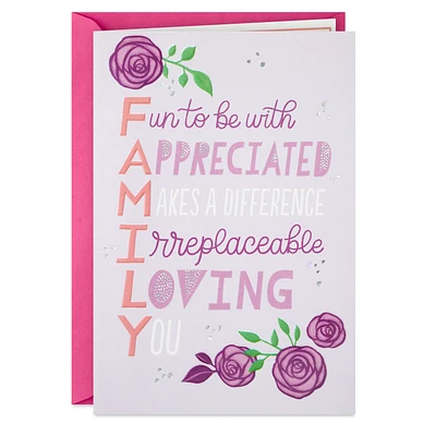 So Glad We're Family Birthday Card for only USD 3.99 | Hallmark