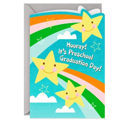 Bright and Shining Superstar Preschool Graduation Card for Kid for only USD 2.00 | Hallmark