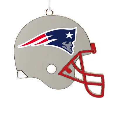 NFL New England Patriots Football Helmet Metal Hallmark Ornament for only USD 4.99 | Hallmark