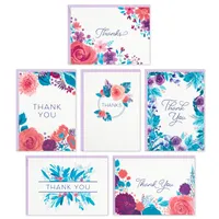 Colorful Floral Assorted Blank Thank-You Notes, Box of 48 for only USD 12.99 | Hallmark