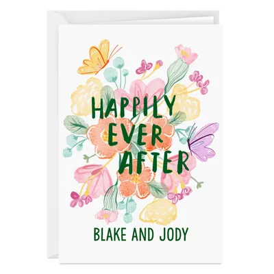 Personalized Happily Ever After Card for only USD 4.99 | Hallmark