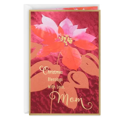 Blessings and Love Religious Christmas Card for Mom for only USD 4.59 | Hallmark