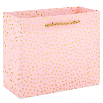 5.5" Gold Dots on Pink Small Horizontal Gift Bag for only USD 1.99 | Hallmark