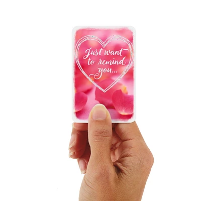 3.25" Mini I Love You Rose Petals Love Card for only USD 1.99 | Hallmark