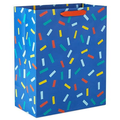 13" Confetti on Blue Large Gift Bag for only USD 4.49 | Hallmark