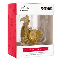 Fortnite Golden Loot Llama Hallmark Ornament for only USD 9.99 | Hallmark