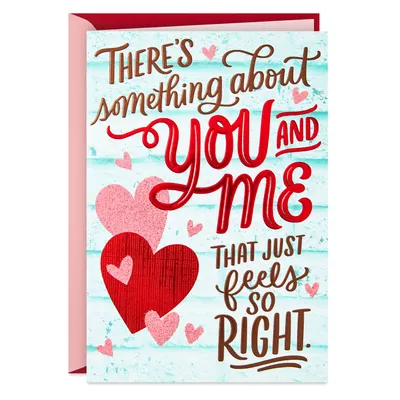 There's Something About You and Me Valentine's Day Card for only USD 4.99 | Hallmark