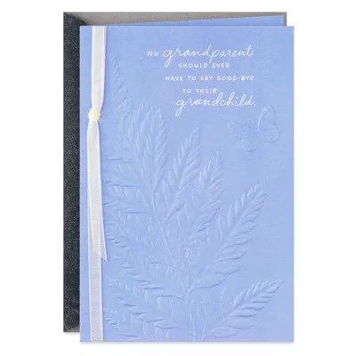 Comfort in Memories Sympathy Card for Loss of a Grandchild for only USD 3.99 | Hallmark