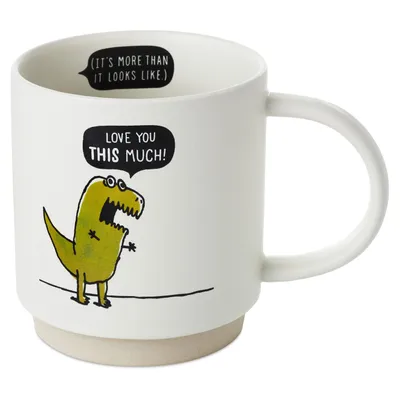 T-Rex Love You This Much Funny Mug, 16 oz. for only USD 16.99 | Hallmark