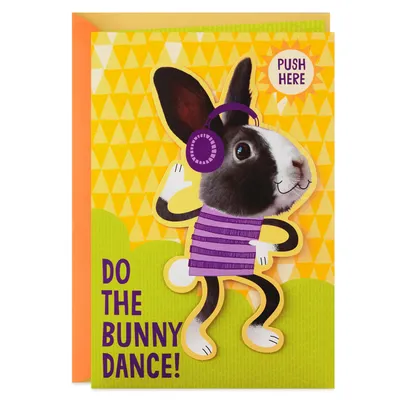 Bunny Dance Musical Easter Card With Motion for only USD 8.99 | Hallmark