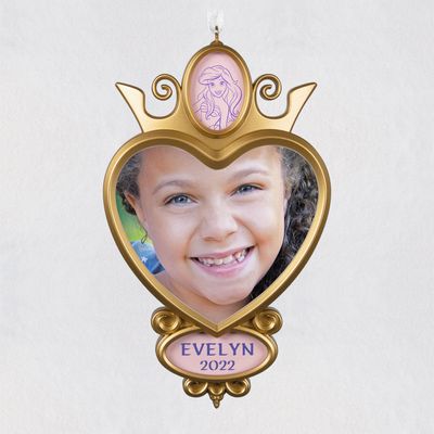 Disney Our Little Princess Personalized Photo Frame Ornament