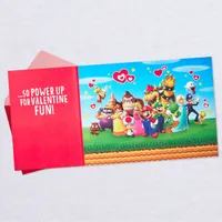 Nintendo Super Mario™ Valentine's Day Card With Puffy Stickers for only USD 5.99 | Hallmark