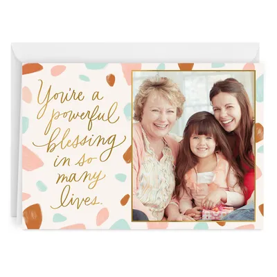 Personalized You’re a Blessing Photo Card for only USD 4.99 | Hallmark