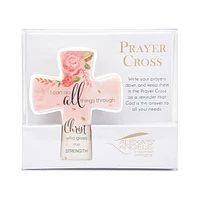 All Things Through Christ Porcelain Prayer Cross for only USD 17.99 | Hallmark