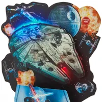 Star Wars™ Galaxy Musical 3D Pop-Up Birthday Card With Light for only USD 9.99 | Hallmark