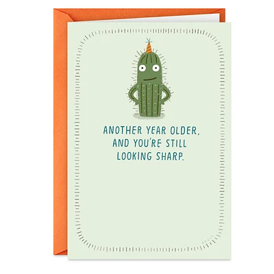 Cactus Looking Sharp Funny Birthday Card for only USD 3.69 | Hallmark