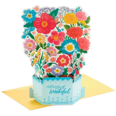 Bright Floral Boxed Pop-Up Cards, Pack of 12 for only USD 26.99 | Hallmark